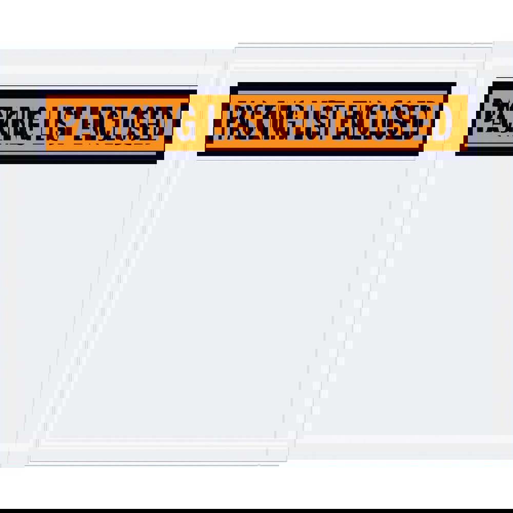 Packing List Enclosed Mailing Envelope: 5-1/2